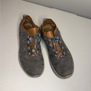 Keen Men's Gray and Brown Sneakers